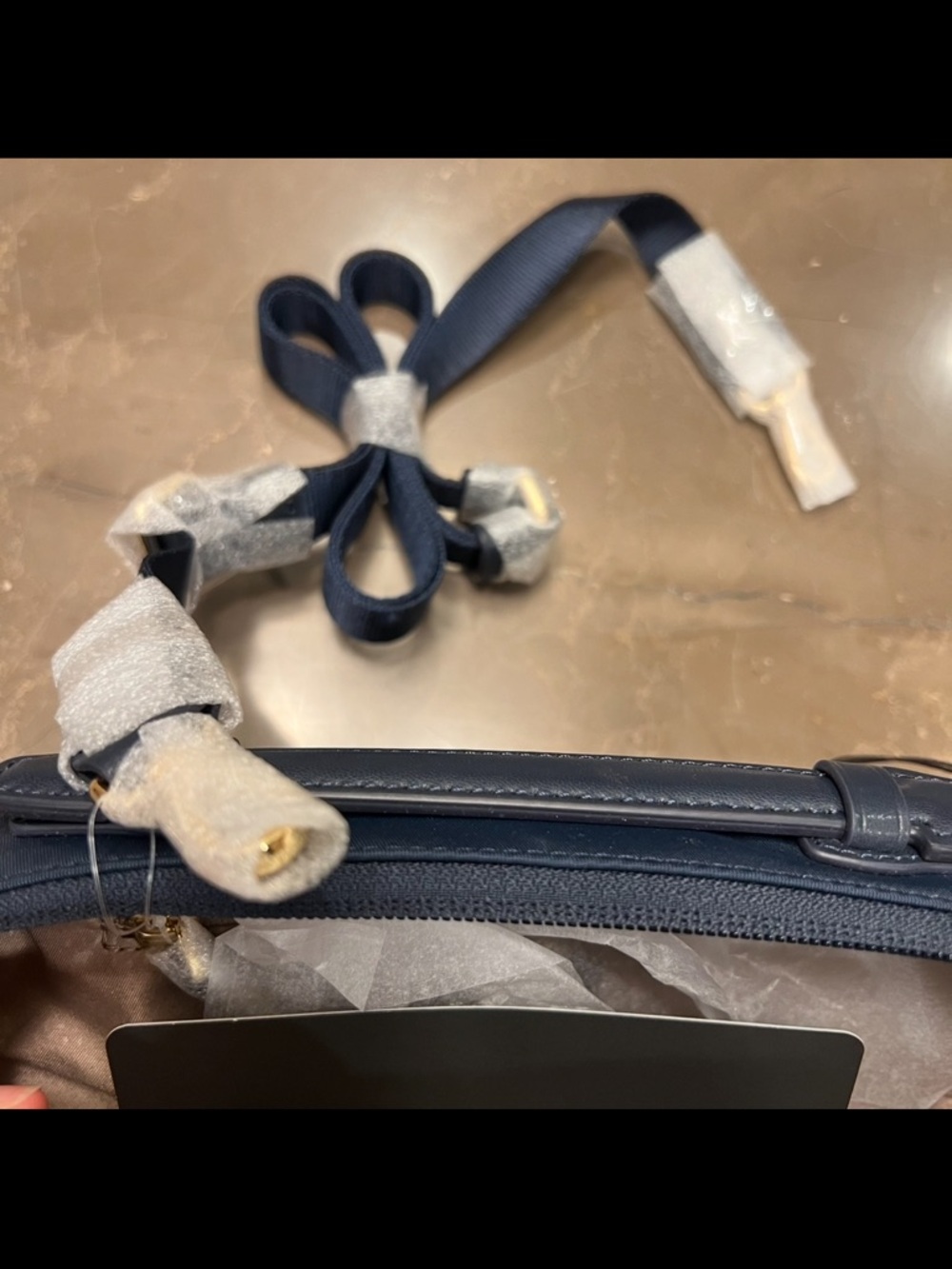 Tumi Claudia Crossbody Bag with Gold Hardware - Picture 3 of 5